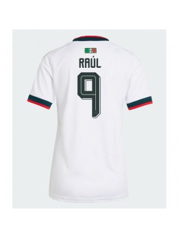 Mexiko Raul Jimenez #9 Auswärtstrikot für Frauen WM 2026 Kurzarm Mexiko Raul Jimenez #9 Auswärtstrikot für Frauen WM 2026 Kurzarm